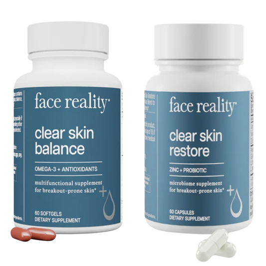 Face Reality Clear Skin Balance, Face Reality Clear Skin Restore | JAM Aesthetics 