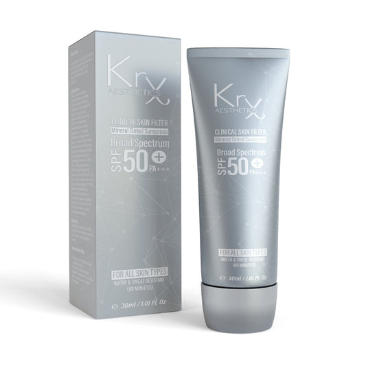 KrX Aesthetics Mineral Tinted Sunscreen